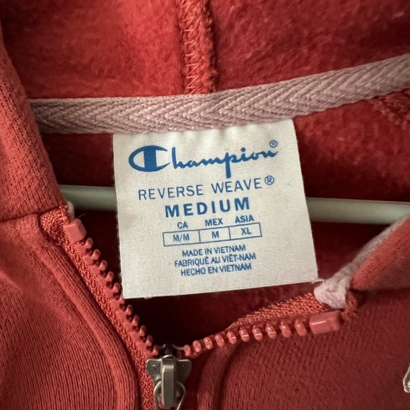 Retro Champion Half Zip Hoodie - Picture 3 of 3